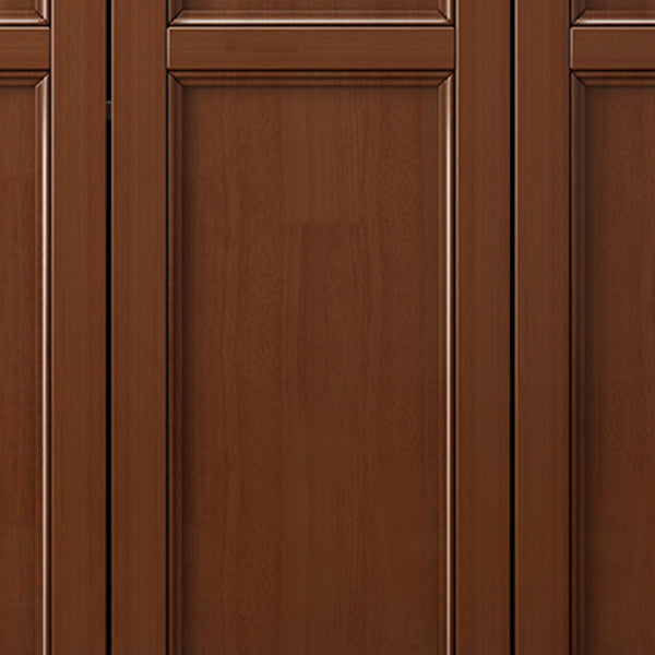 Solid Wood Traditional Cabinet with 1 Drawer Matte Finish Storage Cabinet