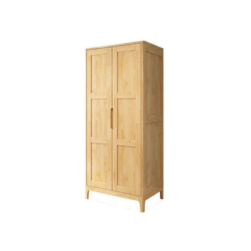 Bedroom Hinged Door Cabinet Traditional Rubberwood Storage Cabinet