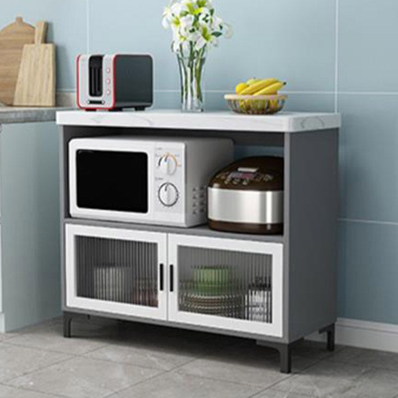 Modern Kitchen Island Table Dining Room Stationary Prep Table