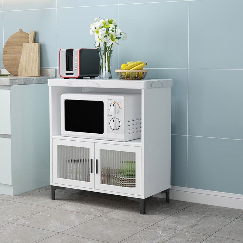 Modern Kitchen Island Table Dining Room Stationary Prep Table