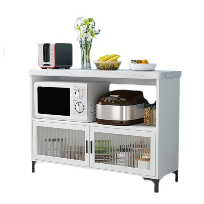 Modern Kitchen Island Table Dining Room Stationary Prep Table