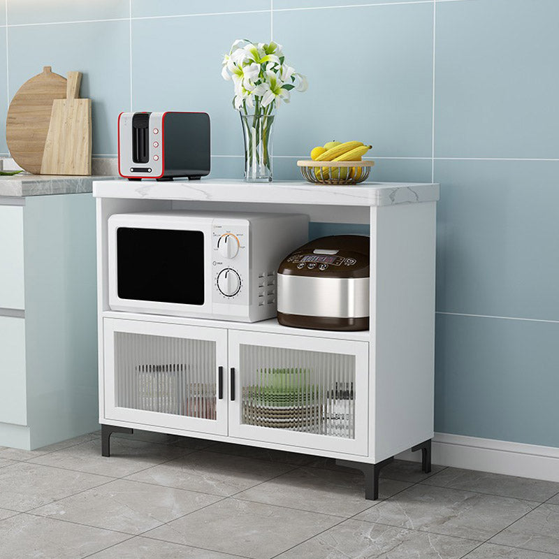 Modern Kitchen Island Table Dining Room Stationary Prep Table