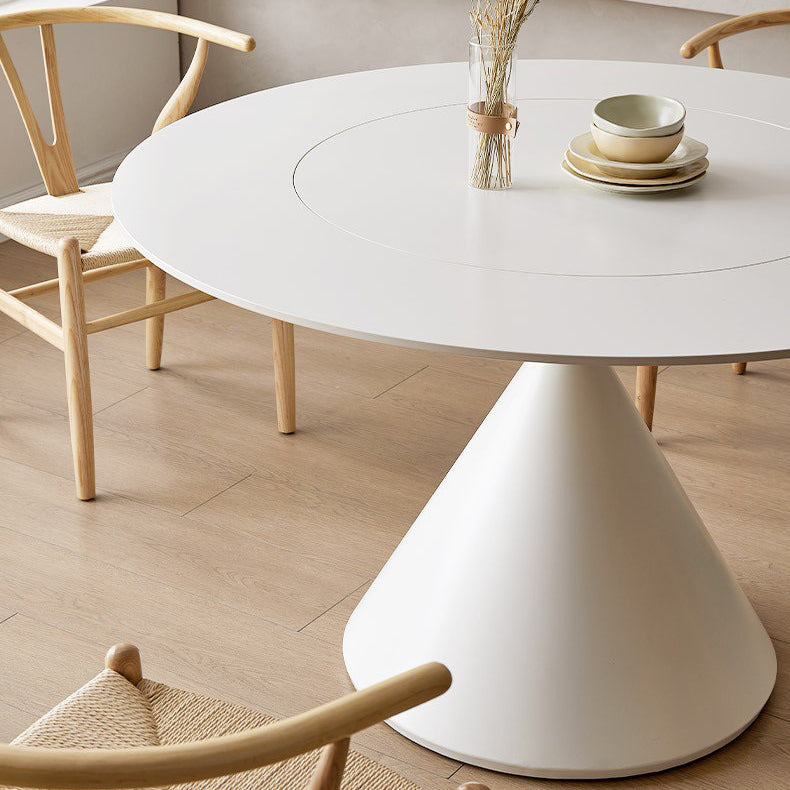 Dining Room Dinner Kitchen Table Round Tulip Base Dining Table