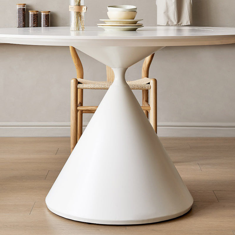 Dining Room Dinner Kitchen Table Round Tulip Base Dining Table