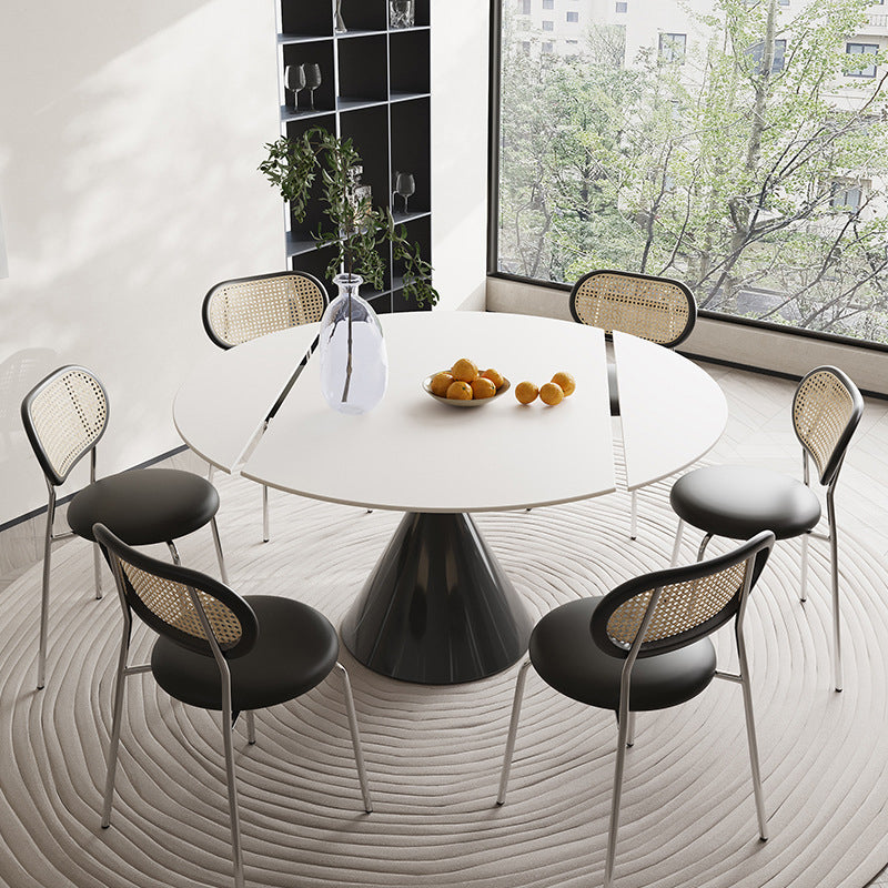 Dining Room Dinner Kitchen Table Modern Tulip Base Dining Table