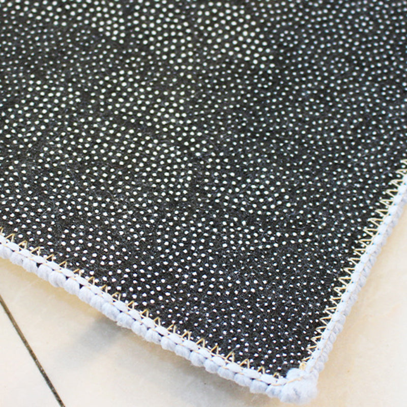 Modern Brown Rug Polyester Color Piece Area Rug Washable Rug for Living Room