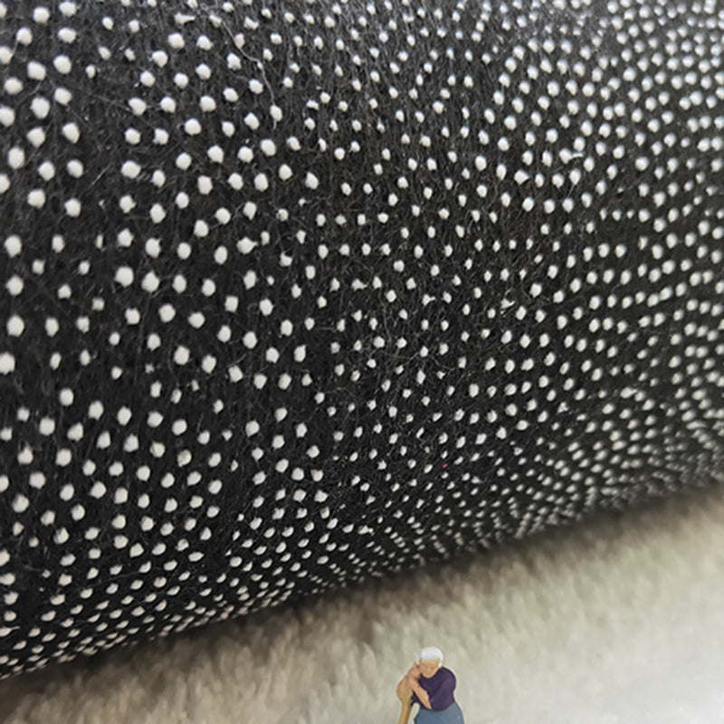 Beige Casual Rug Polyester Line Rug Tear Resistant Rug for Drawing Room