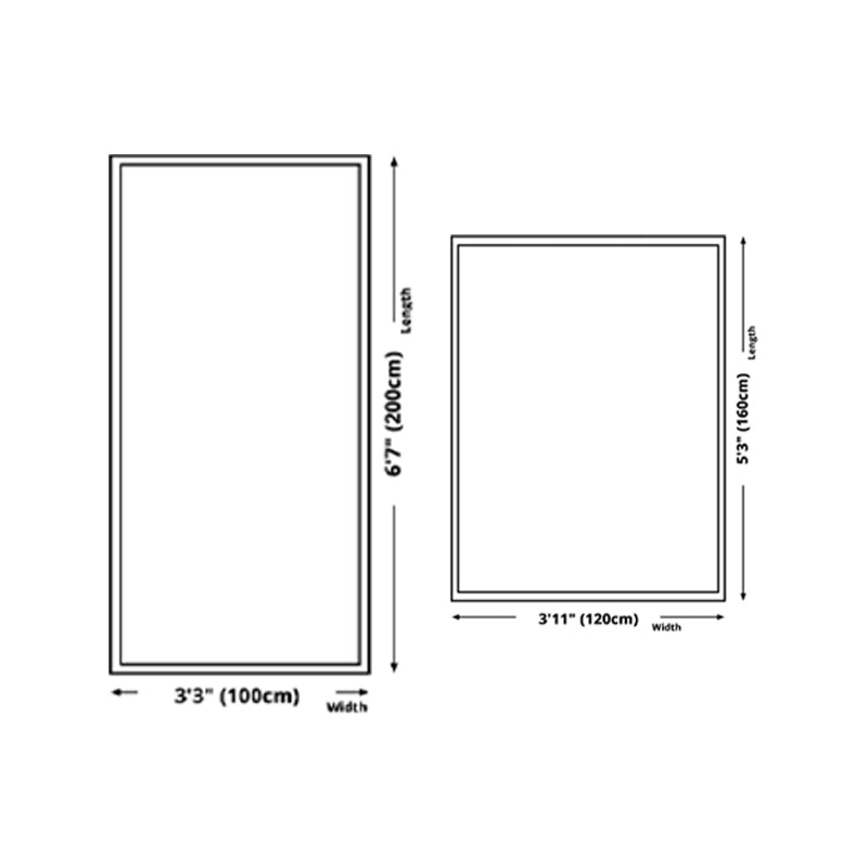 Light Blue Modern Rug Polyester Line Rug Washable Rug for Home Decor