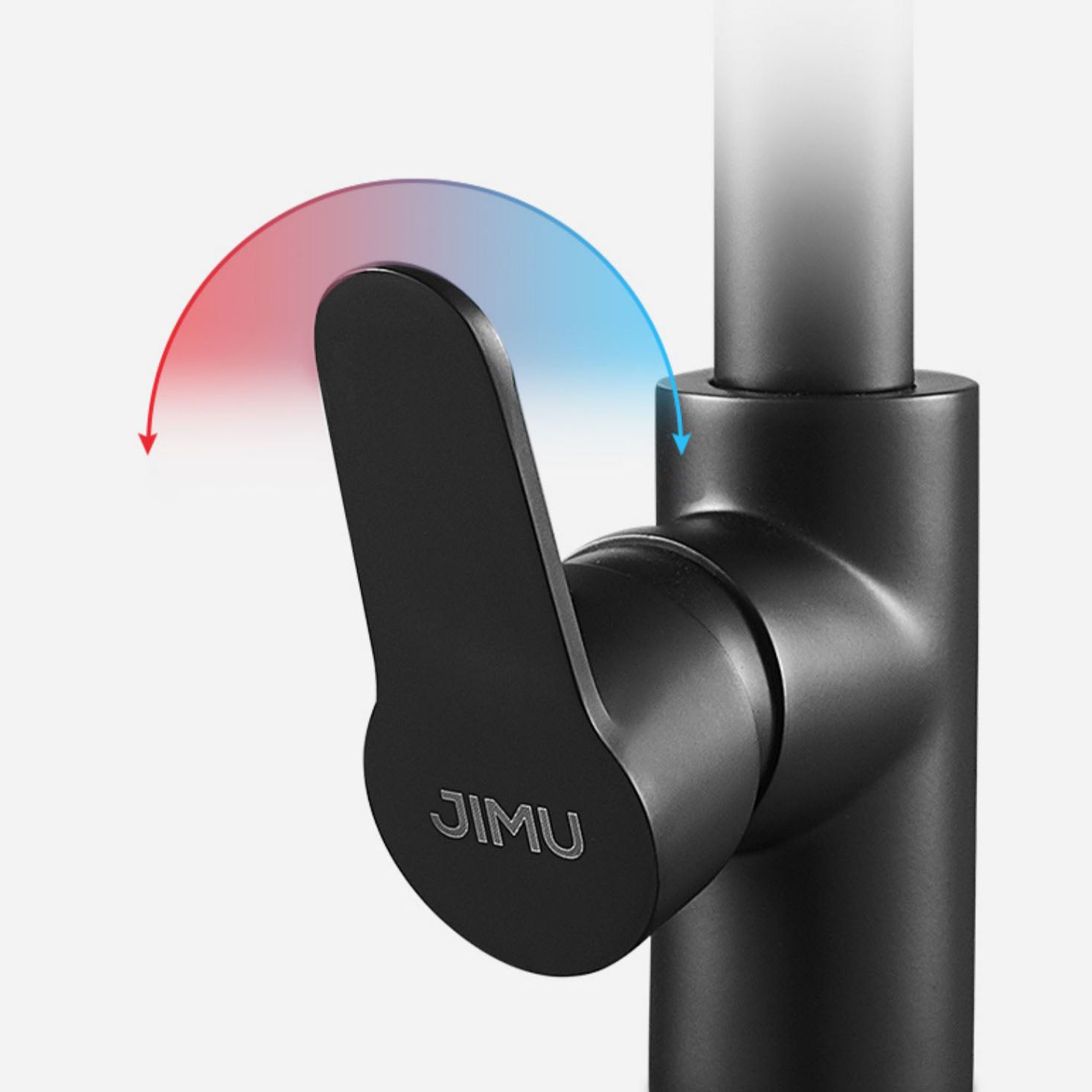 Contemporary Kitchen Bar Faucet Full Copper Swivel Spout No Sensor