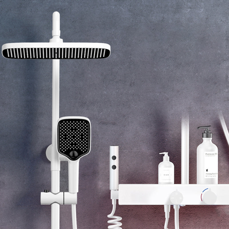 Modern Shower Trim Handheld Shower Head Wall Mounted Rain Shower Head Shower Trim