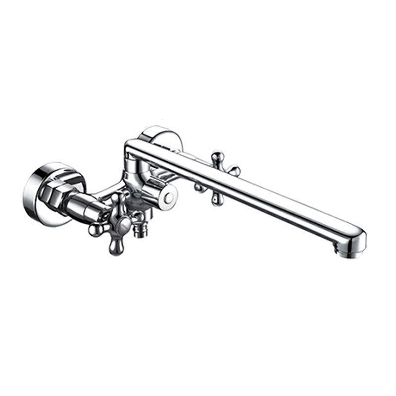 Traditional Style Claw Foot Tub Faucet Copper Floor Mounted Claw Foot Tub Faucet