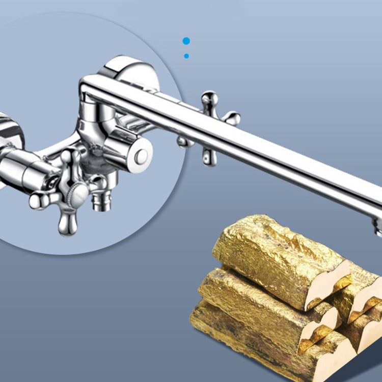 Traditional Style Claw Foot Tub Faucet Copper Floor Mounted Claw Foot Tub Faucet
