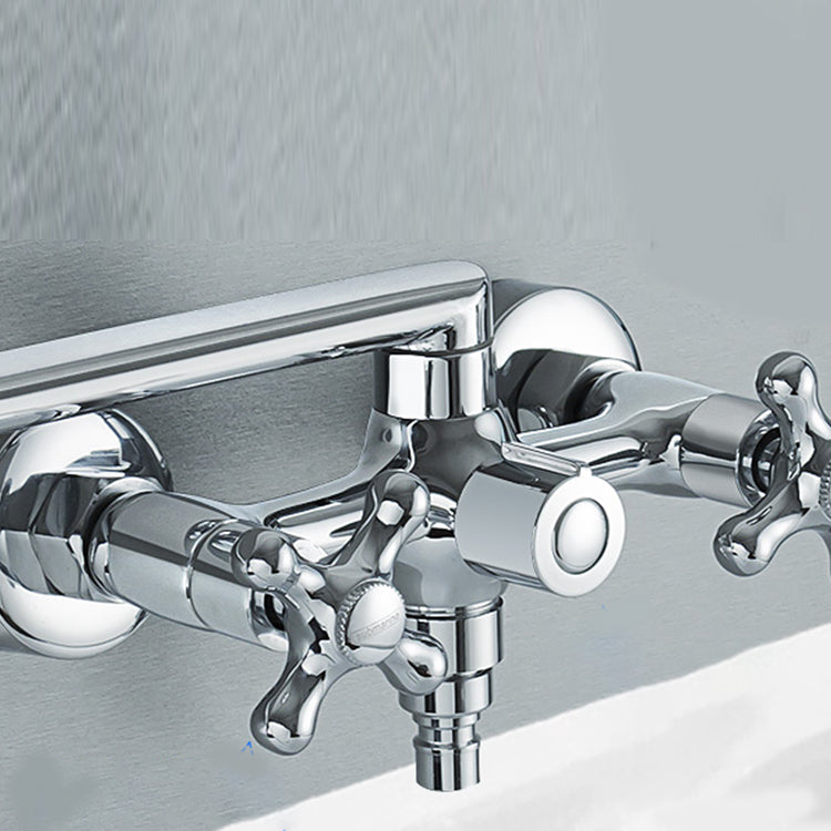 Traditional Style Claw Foot Tub Faucet Copper Floor Mounted Claw Foot Tub Faucet