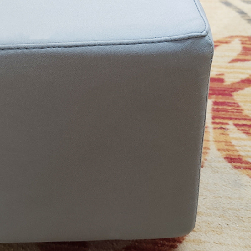 Contemporary Low Mattress Included Bed Frame Grey Upholstered Tufted Bed with 3 Drawers