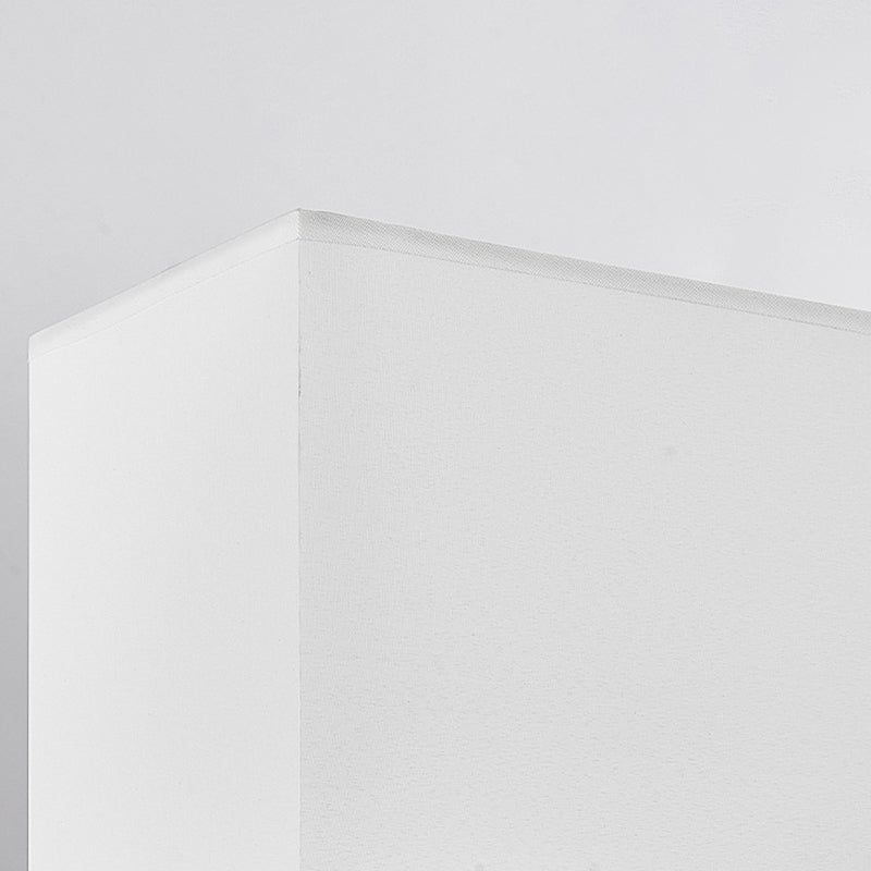 1 - Light Wall Sconce in Black / Gold Metal and Fabric Post Modern Wall Light