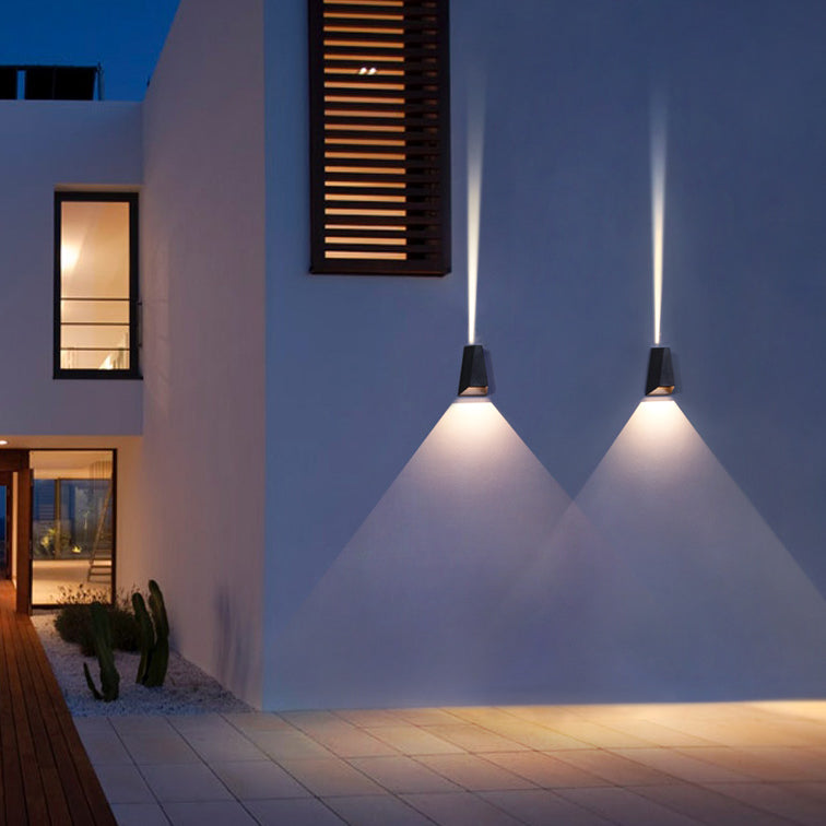 Metal Geometric Wall Mount Light Simple 1 Light Wall Mounted Light Fixture