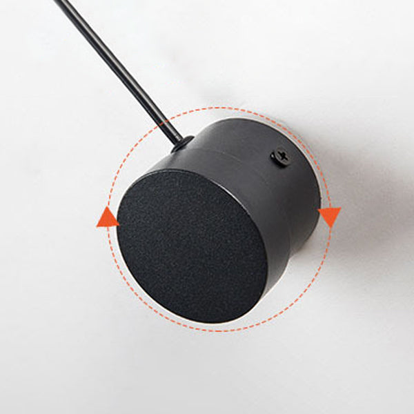 Modern Geometric Sconce Light Metal 1 Light Wall Lamp for Bedroom