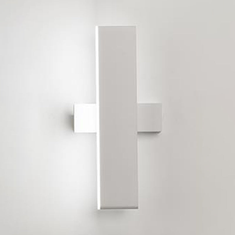 Single Black/White Modern Wall Mounted Sconce LED Wall Light for Living Room