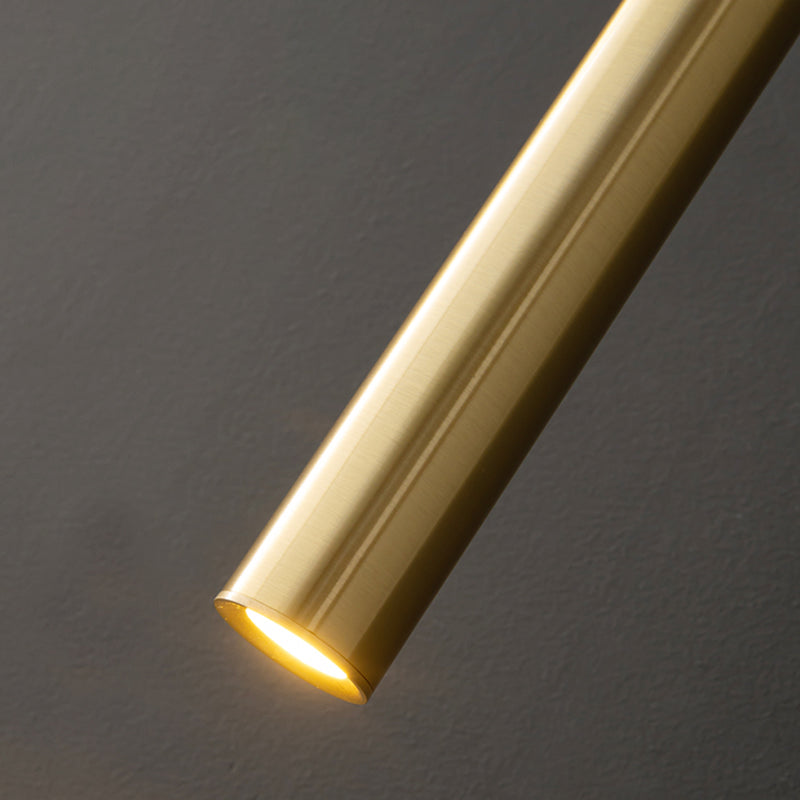 Modern Metal Wall Sconce Cylinder Shape Wall Light for Bedroom