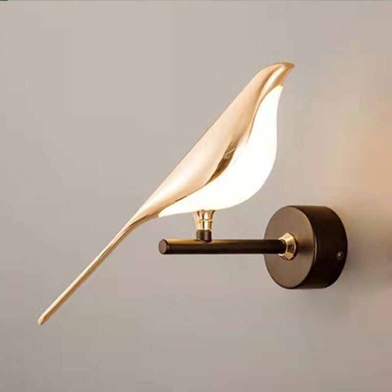 Modern 1/2-Light Wall Mounted Sconce Metal Unique Wall Light