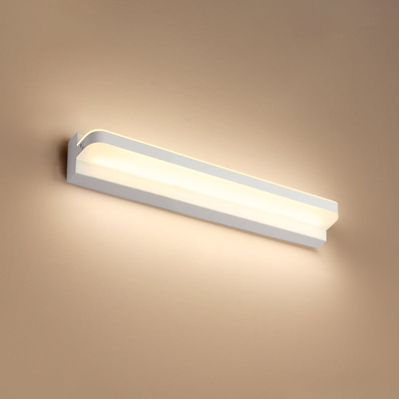 Minimalism Vanity Lighting Linear Metal Wall Light Fixture for Bathroom