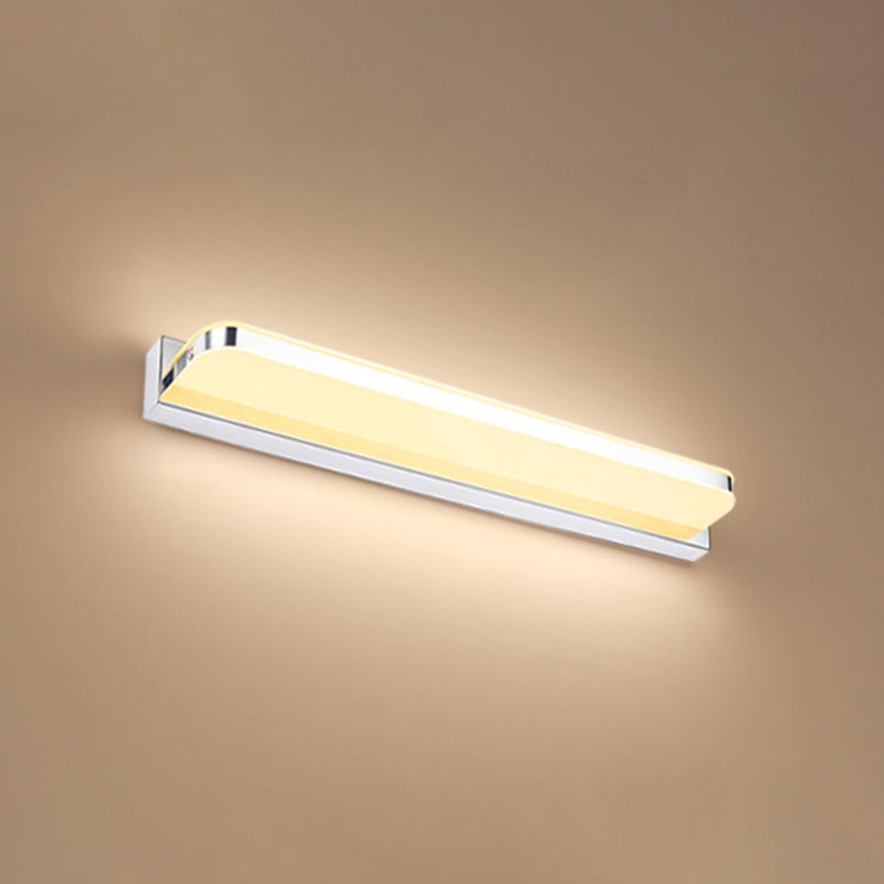 Minimalism Vanity Lighting Linear Metal Wall Light Fixture for Bathroom