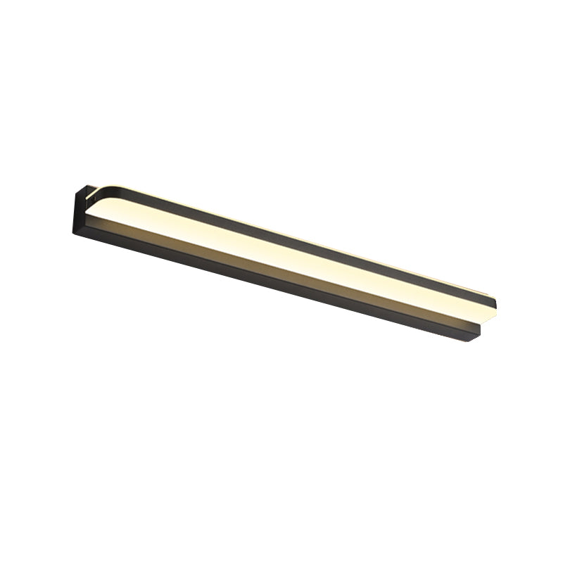 Minimalism Vanity Lighting Linear Metal Wall Light Fixture for Bathroom