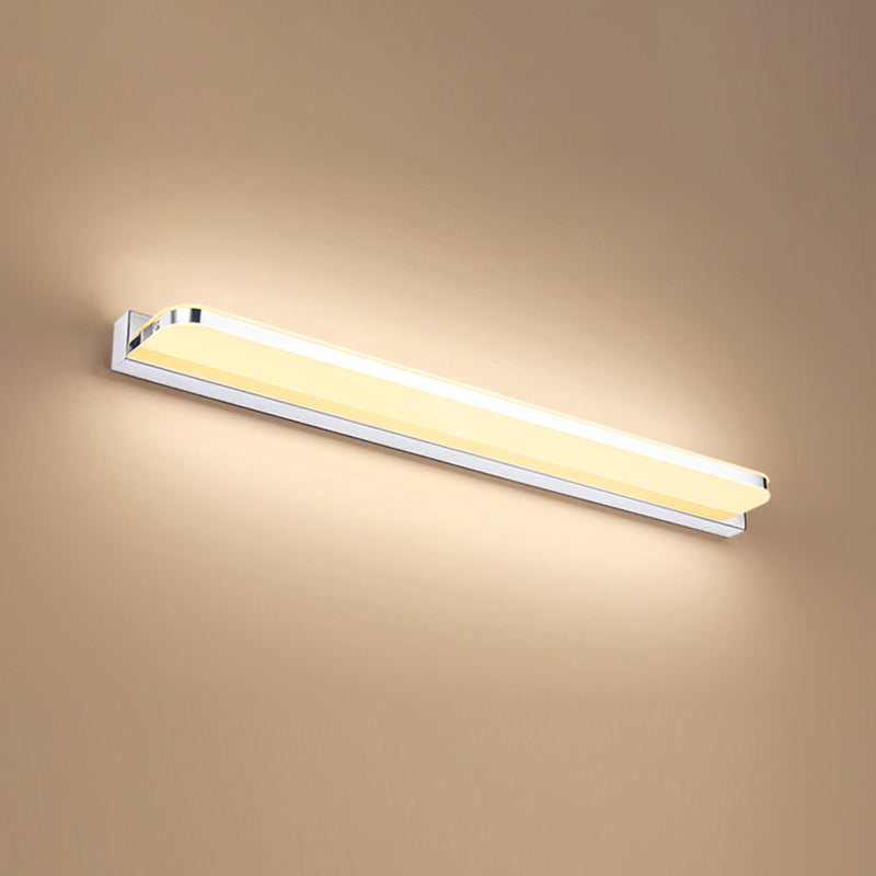 Minimalism Vanity Lighting Linear Metal Wall Light Fixture for Bathroom