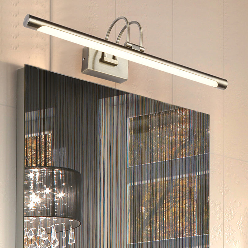 Minimalism Vanity Lighting Strip Metal Wall Light Fixture for Bathroom
