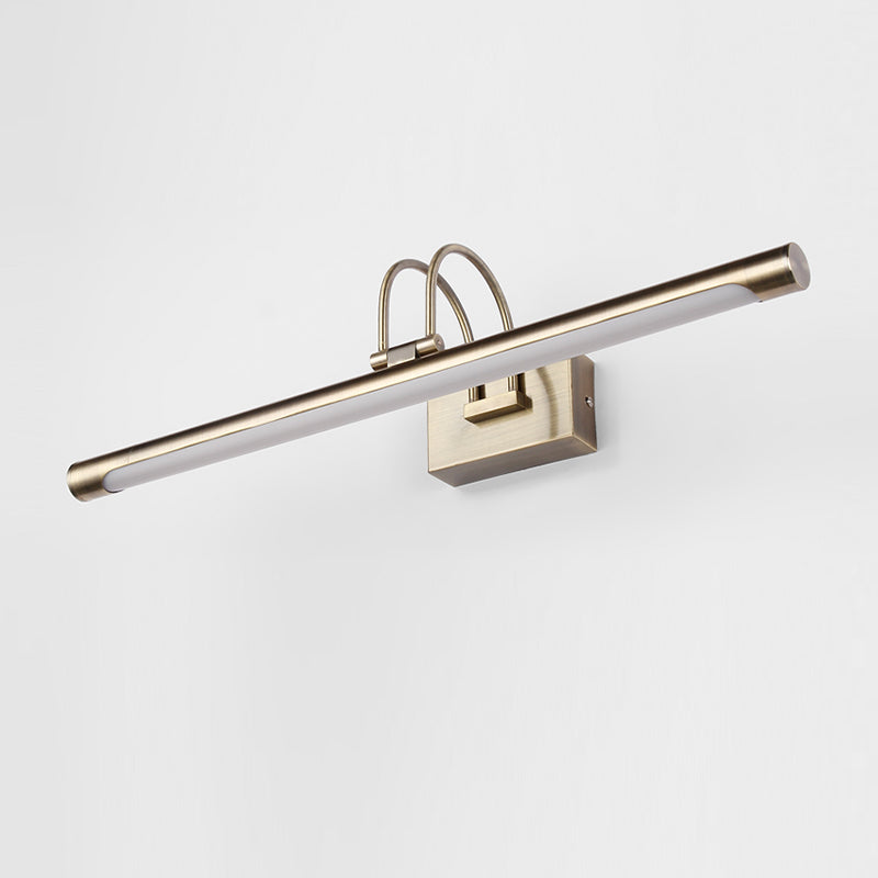 Minimalism Vanity Lighting Strip Metal Wall Light Fixture for Bathroom