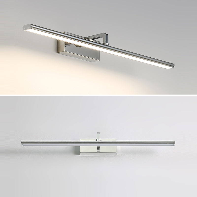 Minimalism Vanity Lighting Streamlined Wall Light Fixture for Bathroom