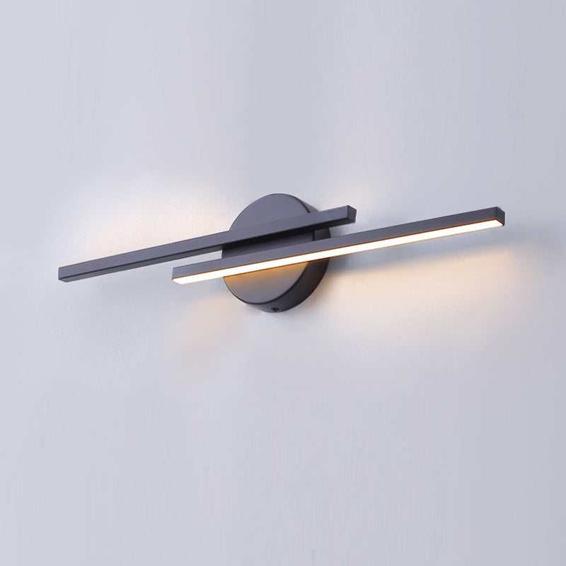 Minimalism Vanity Lighting Metal Wall Light Fixture for Bathroom