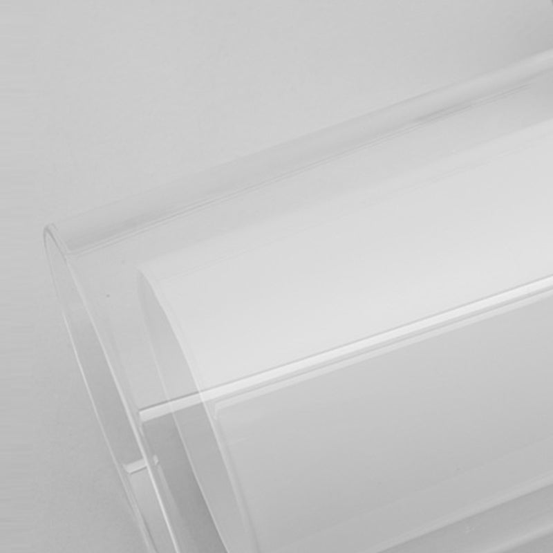 Modern Vanity Lighting Cylinder Wall Light Fixture with Glass for Bathroom