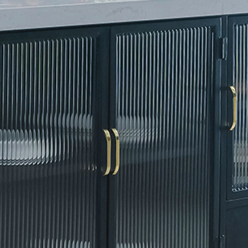 Kitchen Island Table Dining Room Prep Table with Storage Cabinet