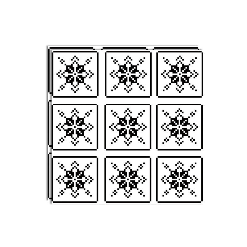 Mosaic Tile Peel and Stick Wall Tile Modern PVC Wallpaper with Waterproof