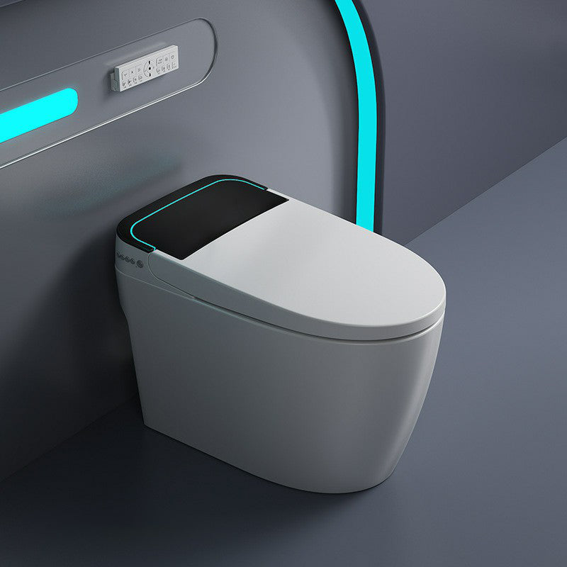 Modern Toilet Bowl All-In-One ABS Floor Mounted Siphon Jet Urine Toilet