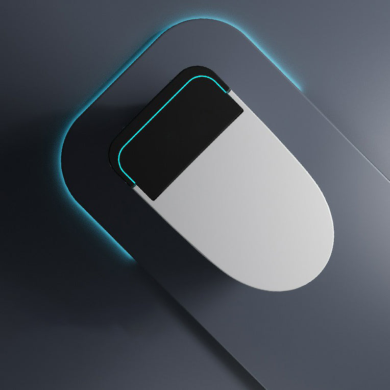 Modern Toilet Bowl All-In-One ABS Floor Mounted Siphon Jet Urine Toilet