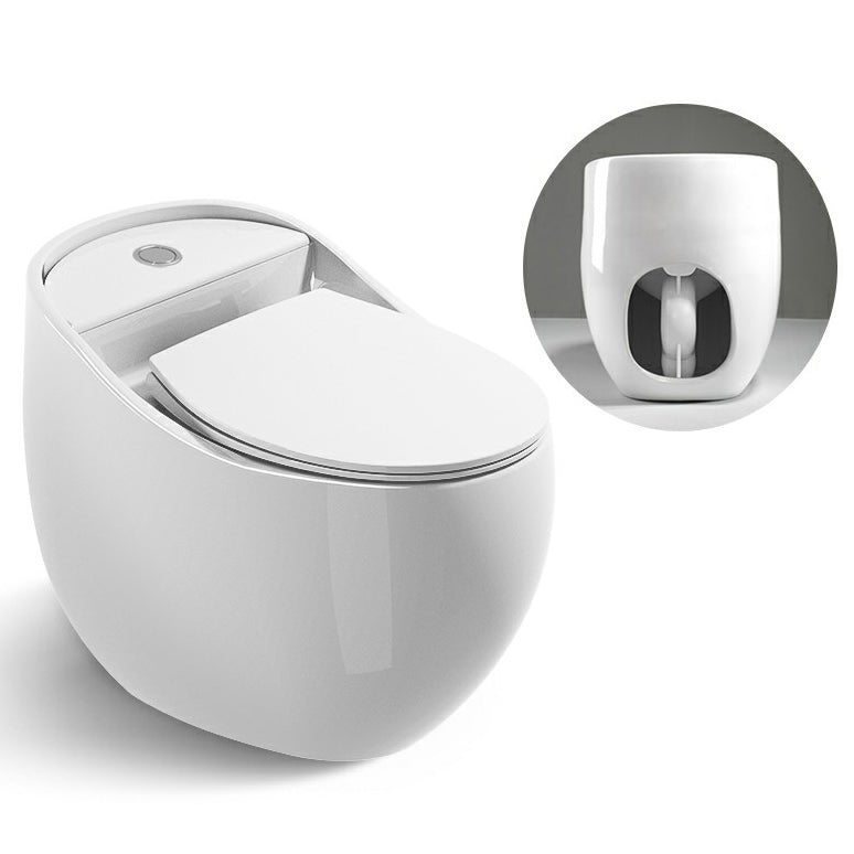 Traditional Flush Toilet One-Piece Toilet Floor Mounted Porcelain Toilet