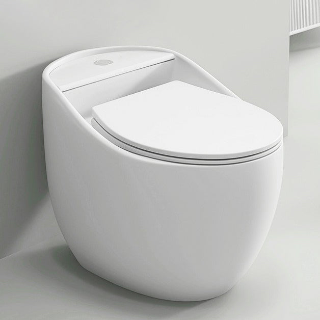 Traditional Flush Toilet One-Piece Toilet Floor Mounted Porcelain Toilet