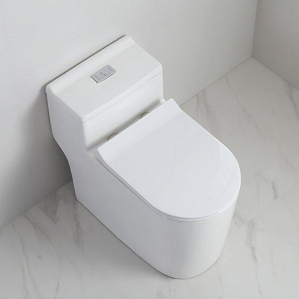 Traditional 1 Piece Flush Toilet Floor Mounted Urine Toilet for Bathroom