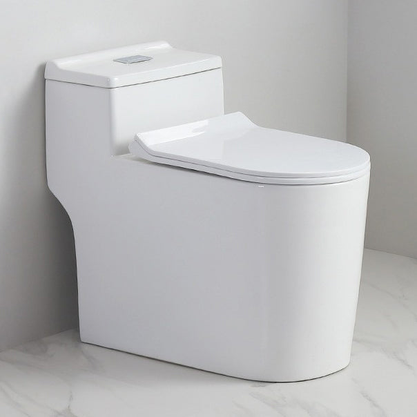 Traditional 1 Piece Flush Toilet Floor Mounted Urine Toilet for Bathroom