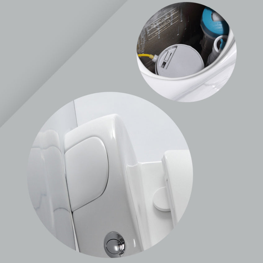 Traditional Toilet Bowl One Piece Toilet Floor Mounted Porcelain Toilet