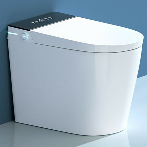 Modern Flush Toilet One Piece Toilet Floor Mounted ABS Siphon Jet Urine Toilet