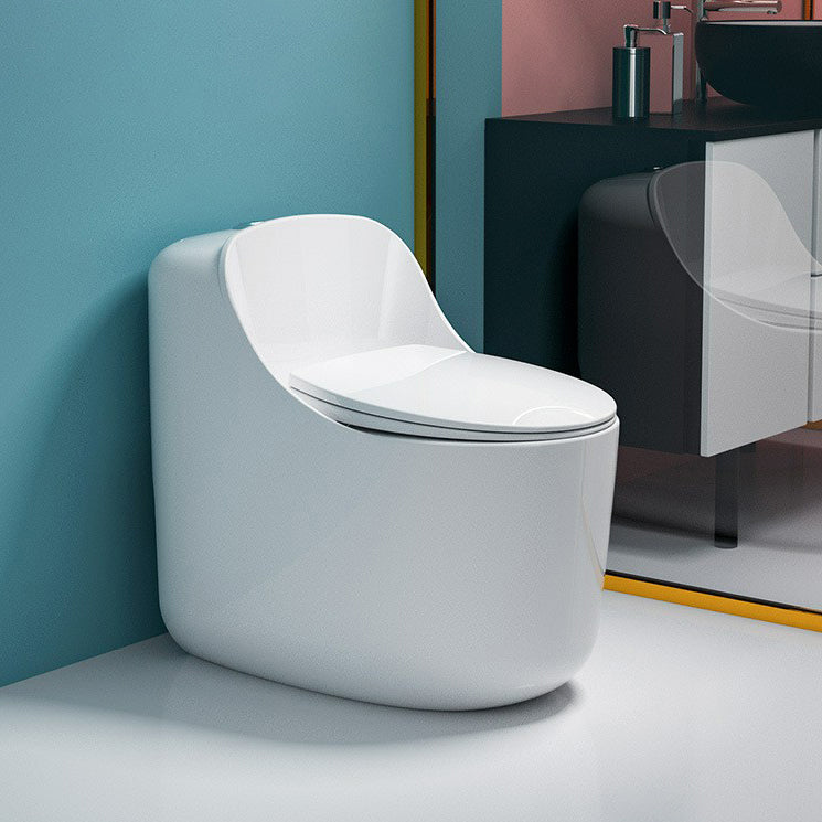 Contemporary One Piece Flush Toilet Floor Mounted Urine Toilet for Bathroom