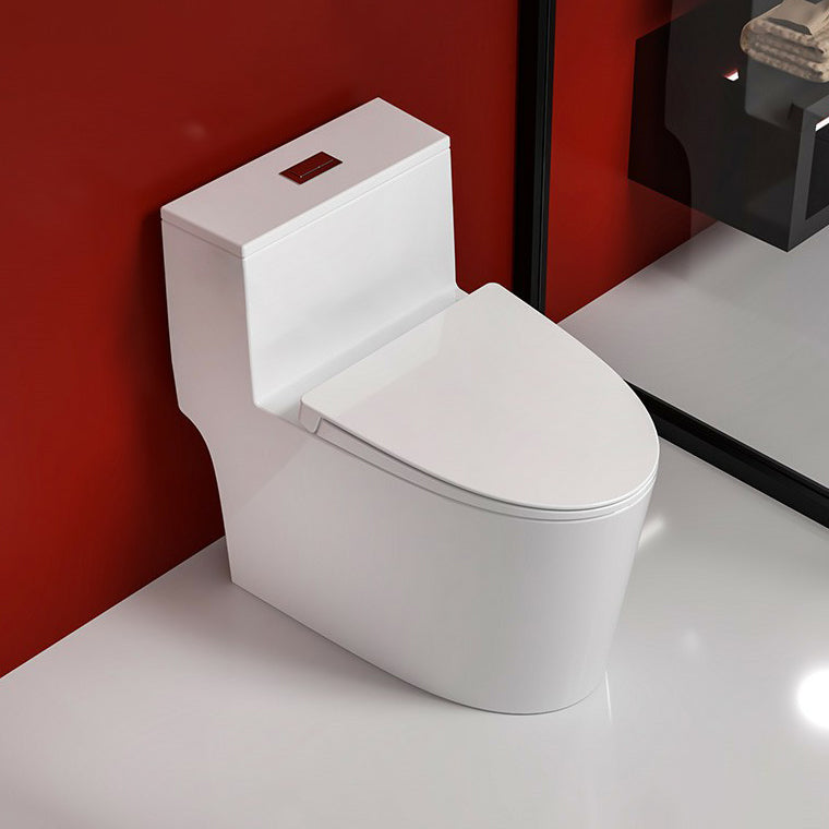 Contemporary One Piece Flush Toilet Floor Mounted Urine Toilet for Bathroom