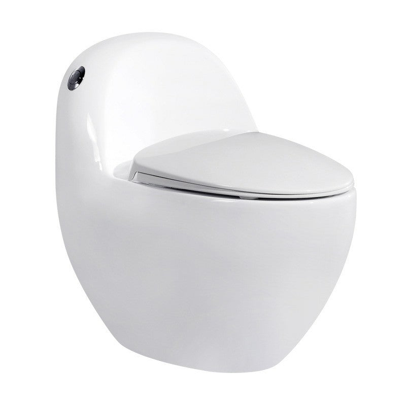 Contemporary One Piece Flush Toilet Floor Mounted Urine Toilet for Bathroom