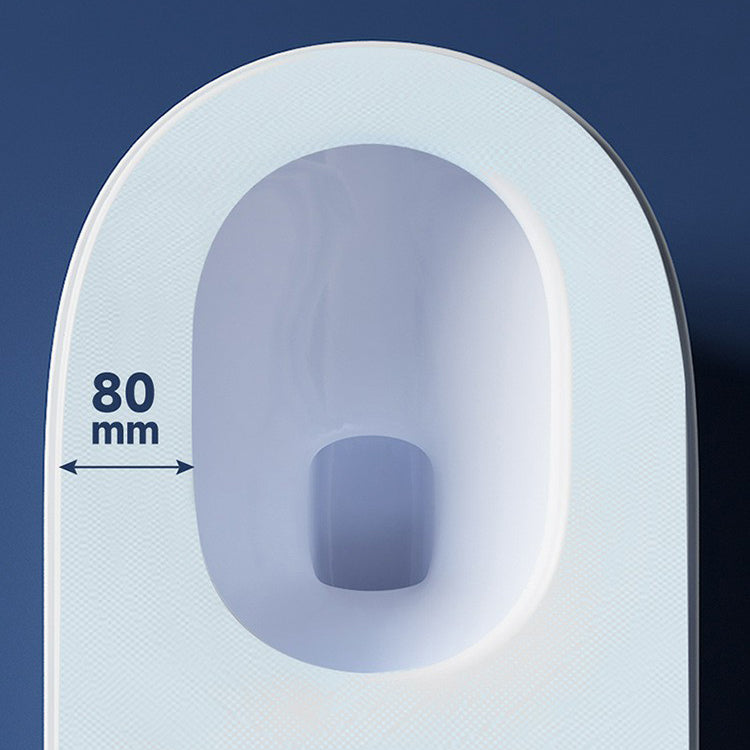 Contemporary One Piece Flush Toilet White Toilet for Bathroom