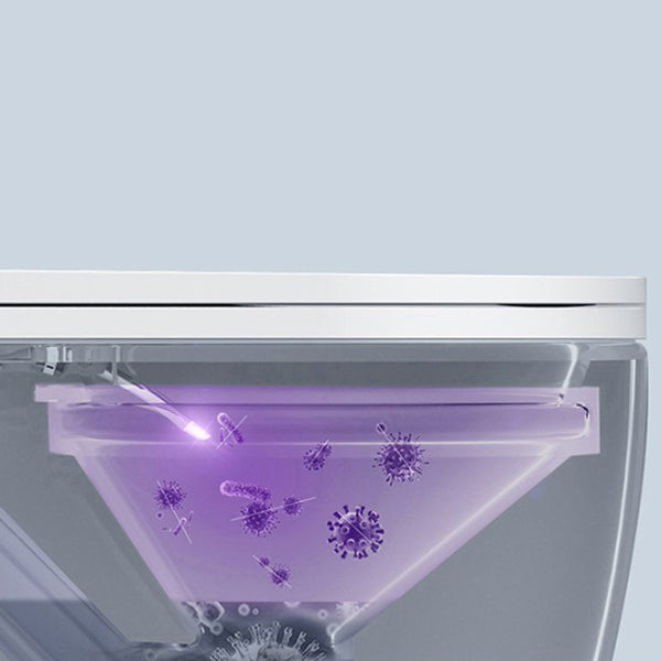 Contemporary One Piece Toilet White Urine Toilet for Bathroom