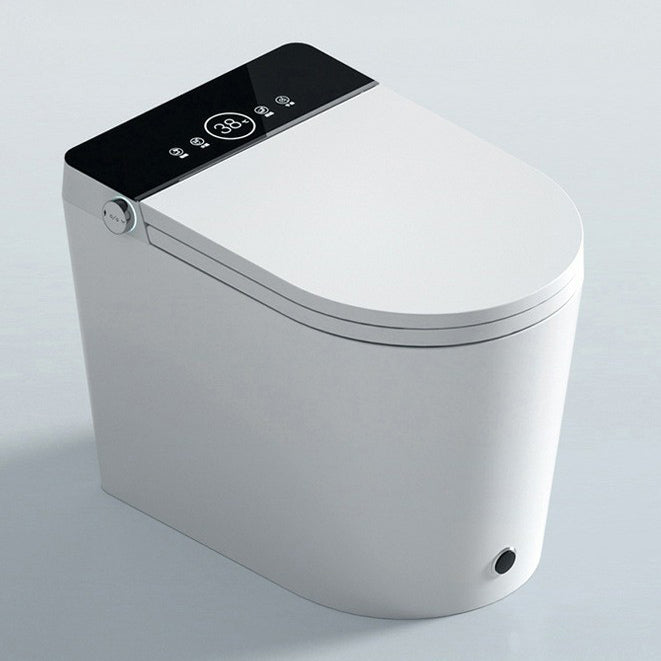 Contemporary One Piece Toilet White Urine Toilet for Bathroom