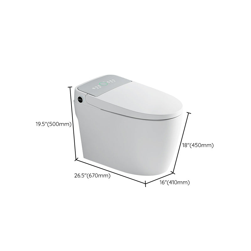 Modern Style One Piece Toilet White Urine Toilet for Bathroom